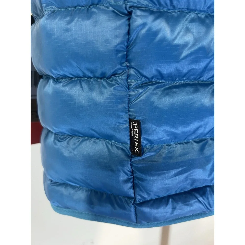 The North Face Mens L Blue Terra Peak Hoodie Puffer Jacket Nylon Shell NWT 2026